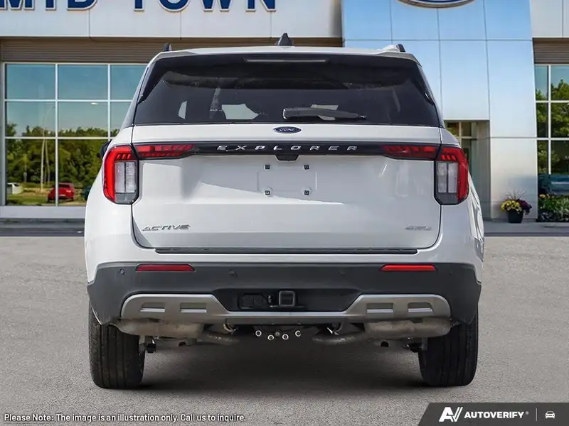 2026 Ford Explorer Active w/200A Pkg, bílá, 20 km, dovoz Kanada — foto 5 z 12