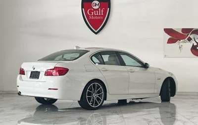 2012 BMW 528I EXECUTIVE, bílá, 191 623 km, dovoz SAE — foto 4 z 13