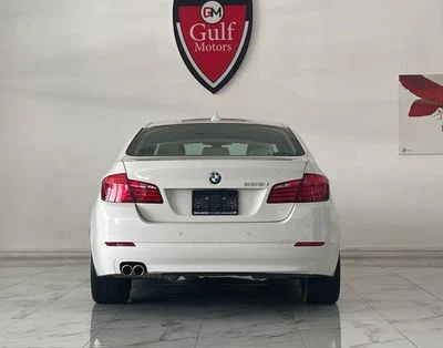 2012 BMW 528I EXECUTIVE, bílá, 191 623 km, dovoz SAE — foto 5 z 13