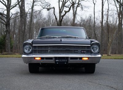 1966 Chevrolet Nova, černá, 199 km, dovoz SAE — foto 13 z 16