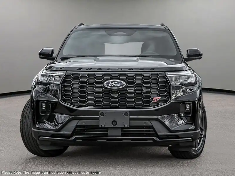 2026 Ford Explorer ST, černá, 0 km, dovoz Kanada — foto 2 z 12