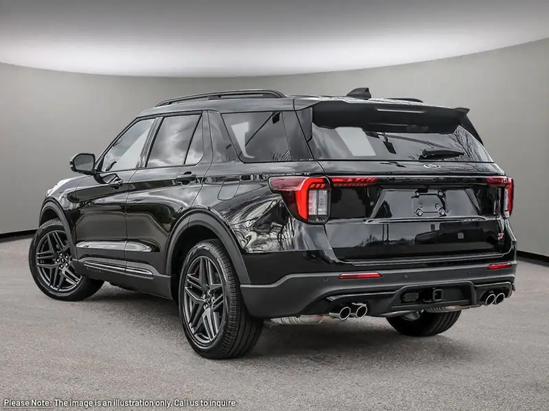 2026 Ford Explorer ST, černá, 0 km, dovoz Kanada — foto 4 z 12