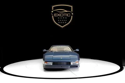 1987 Ferrari Testarossa, modrá, 24 000 km, dovoz SAE — foto 4 z 16