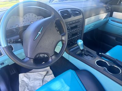 2002 Ford Thunderbird, modrá, 80 467 km, dovoz SAE — foto 14 z 16