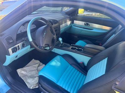 2002 Ford Thunderbird, modrá, 80 467 km, dovoz SAE — foto 9 z 16
