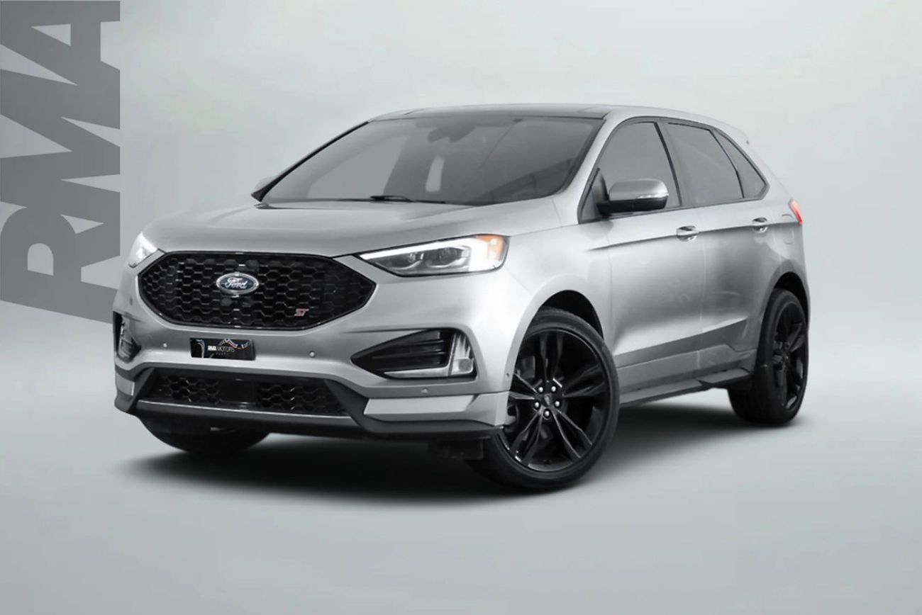 2023 Ford Edge ST, stříbrná, 77 050 km, dovoz SAE — foto 1