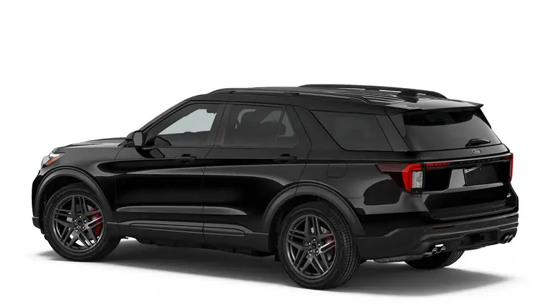 2026 Ford Explorer ST, černá, 23 km, dovoz Kanada — foto 2 z 6