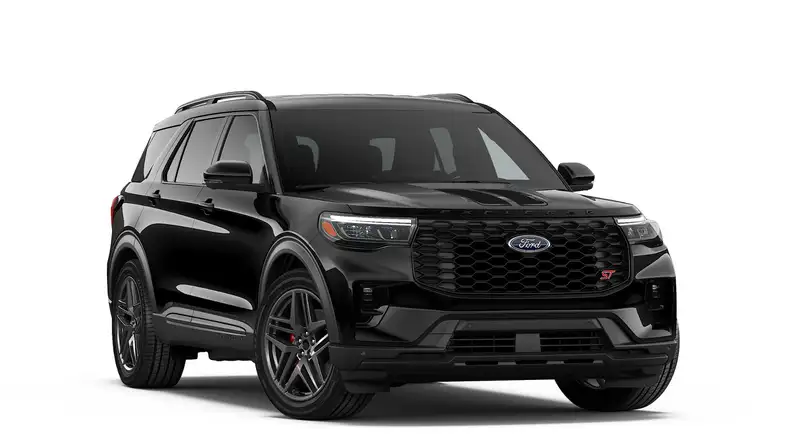 2026 Ford Explorer ST, černá, 23 km, dovoz Kanada — foto 4 z 6