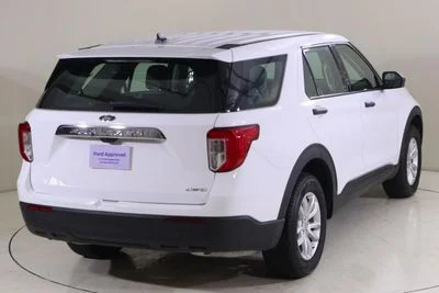 2023 Ford Explorer BASE, bílá, 46 398 km, dovoz SAE — foto 2 z 13
