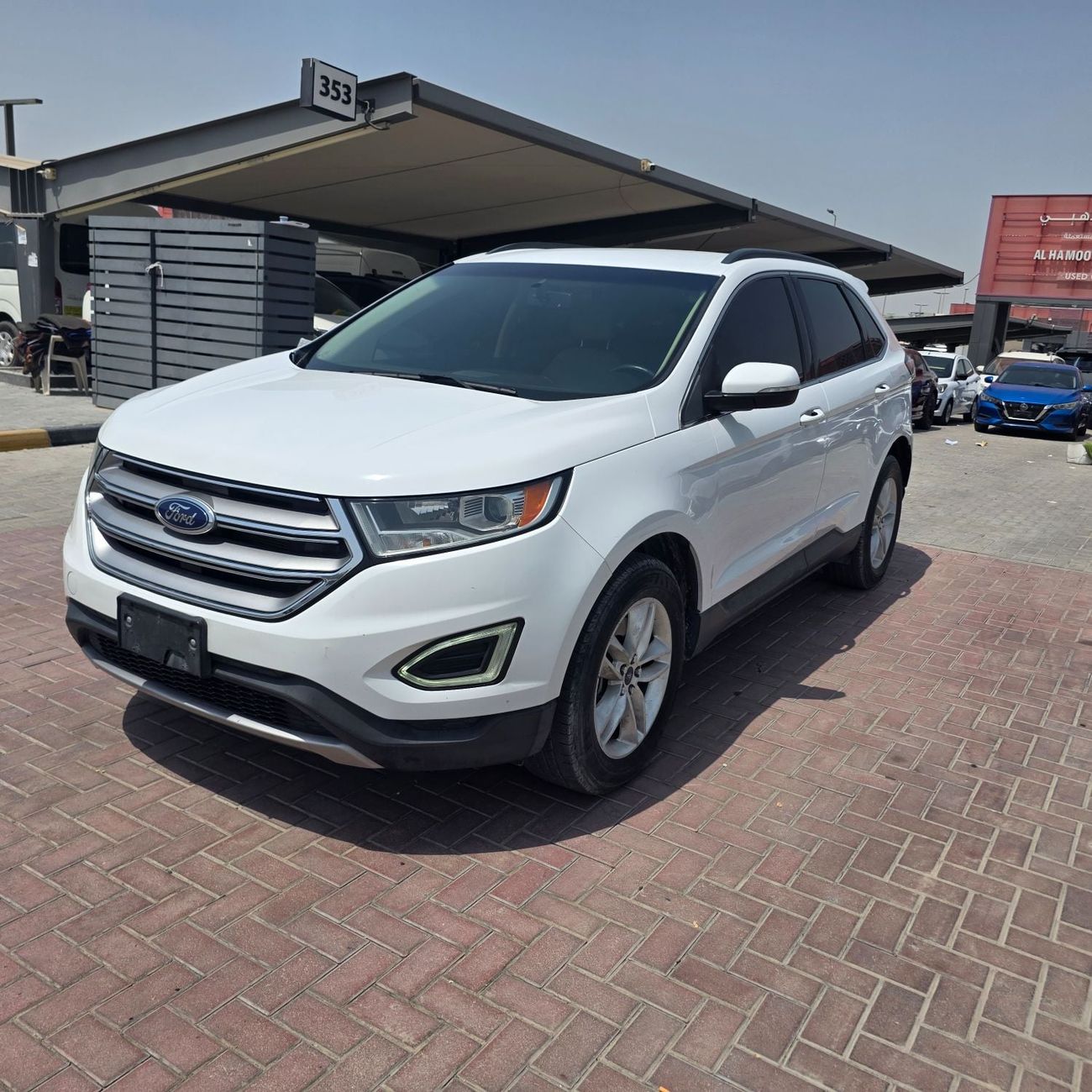 2017 Ford Edge SEL, bílá, 124 000 km, dovoz SAE — foto 1 z 16 2017 Ford Edge SEL, bílá, 124 000 km, dovoz SAE — foto 1 z 16