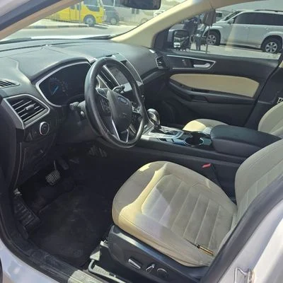 2017 Ford Edge SEL, bílá, 124 000 km, dovoz SAE — foto 12 z 16
