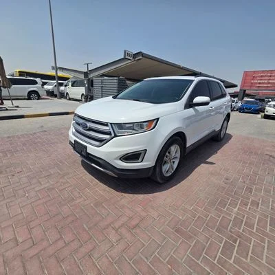 2017 Ford Edge SEL, bílá, 124 000 km, dovoz SAE — foto 3 z 16