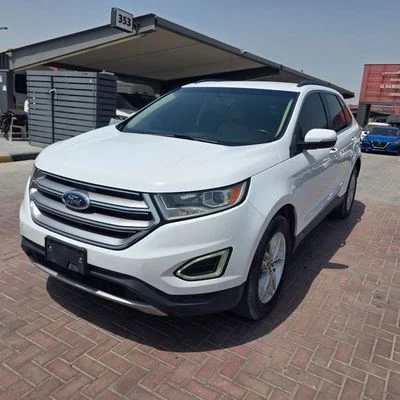 2017 Ford Edge SEL, bílá, 124 000 km, dovoz SAE — foto 9 z 16