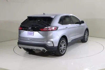 2022 Ford Edge TITANIUM, stříbrná, 35 542 km, dovoz SAE — foto 2 z 14