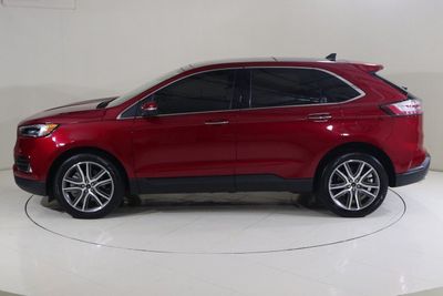 2023 Ford Edge TITANIUM, červená, 13 977 km, dovoz SAE — foto 4 z 13