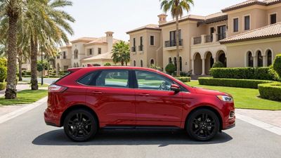 2022 Ford Edge, červená, 110 162 km, dovoz SAE — foto 3 z 16