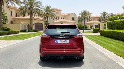 2022 Ford Edge, červená, 110 162 km, dovoz SAE — foto 4 z 16
