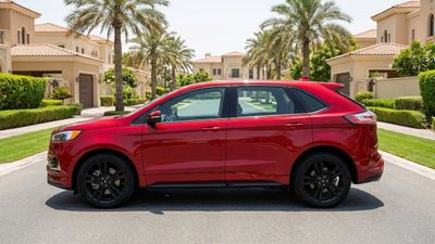 2022 Ford Edge, červená, 110 162 km, dovoz SAE — foto 5 z 16
