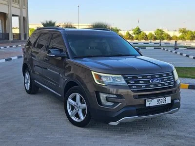 2016 Ford Explorer LIMITED, hnědá, 147 200 km, dovoz SAE — foto 2 z 16