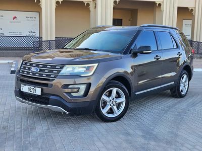 2016 Ford Explorer LIMITED, hnědá, 147 200 km, dovoz SAE — foto 3 z 16