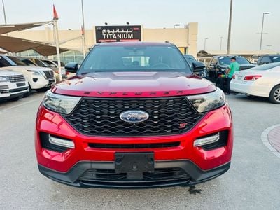 2022 Ford Explorer ST, červená, 133 000 km, dovoz SAE — foto 2 z 16