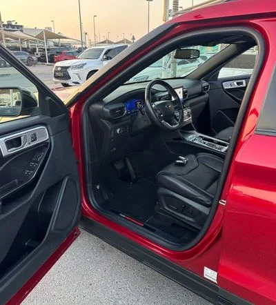 2022 Ford Explorer ST, červená, 133 000 km, dovoz SAE — foto 9 z 16