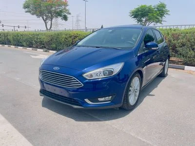 2015 Ford Focus TITANIUM, modrá, 70 500 km, dovoz SAE — foto 2 z 9