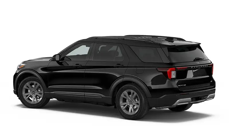 2026 Ford Explorer ACTIVE W/200A PKG, černá, 0 km, dovoz Kanada — foto 2 z 7