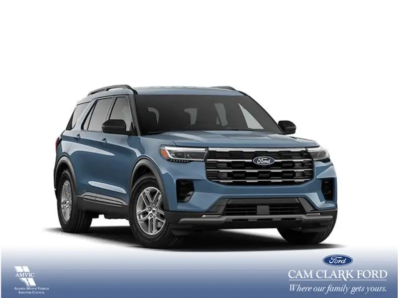 2027 Ford Explorer Active, modrá, 21 km, dovoz Kanada — foto 4 z 7