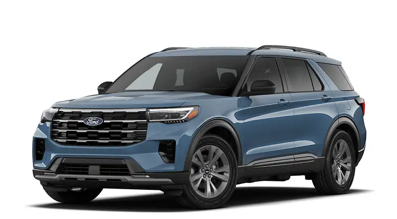 2027 Ford Explorer Active, modrá, 0 km, dovoz Kanada — foto 1