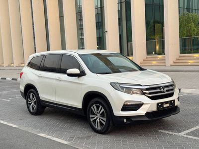 2017 Honda Pilot EX, bílá, 181 000 km, dovoz SAE — foto 2 z 6