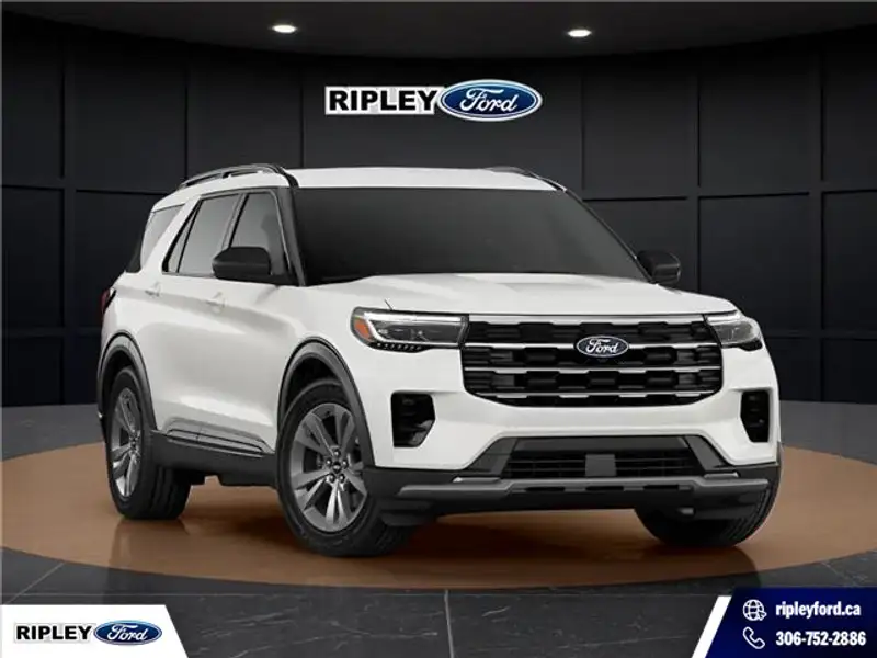 2027 Ford Explorer Active, bílá, 0 km, dovoz Kanada — foto 4 z 7