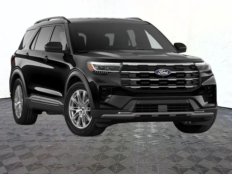 2026 Ford Explorer, černá, 527 km, dovoz Kanada — foto 2 z 6