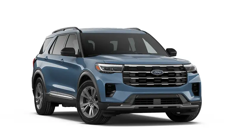 2026 Ford Explorer ACTIVE, modrá, 0 km, dovoz Kanada — foto 4 z 7