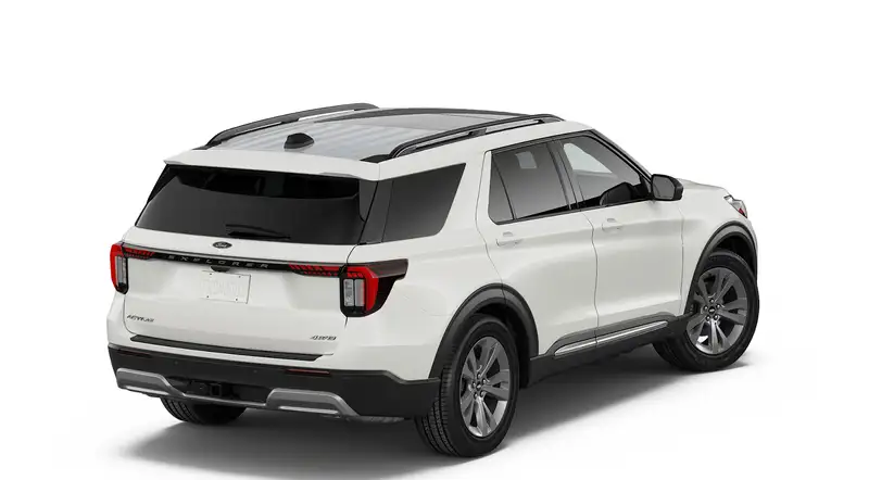 2026 Ford Explorer ACTIVE, bílá, 461 km, dovoz Kanada — foto 3 z 7