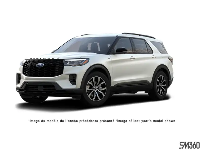 2027 Ford Explorer ST-Line, bílá, 4 km, dovoz Kanada — foto 3 z 4