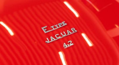 1967 Jaguar E-TYPE, červená, 80 105 km, dovoz SAE — foto 12 z 16