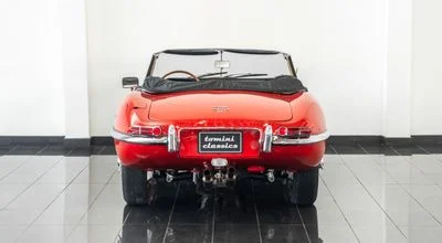 1967 Jaguar E-TYPE, červená, 80 105 km, dovoz SAE — foto 3 z 16