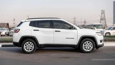 2020 Jeep Compass LONGITUDE, bílá, 65 000 km, dovoz SAE — foto 2 z 16