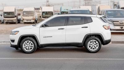 2020 Jeep Compass LONGITUDE, bílá, 65 000 km, dovoz SAE — foto 3 z 16