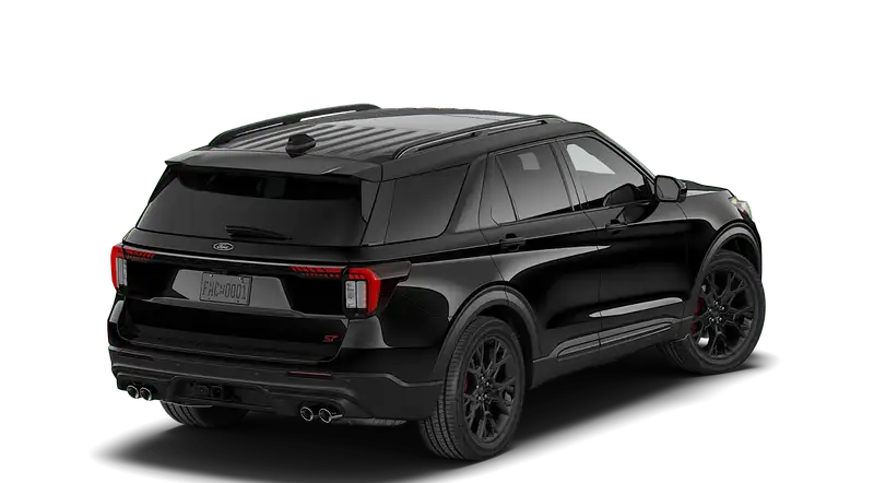 2027 Ford Explorer ST 4WD, černá, 10 km, dovoz Kanada — foto 3 z 7