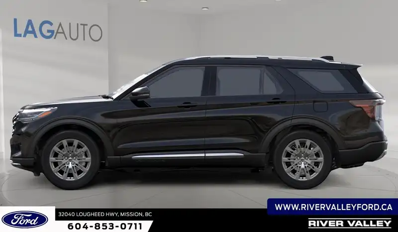 2027 Ford Explorer Platinum, černá, 0 km, dovoz Kanada — foto 2 z 3