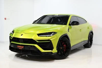 2022 Lamborghini Urus STD, zelená, 113 384 km, dovoz SAE — foto 3 z 16