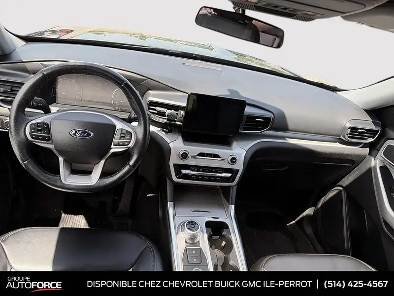 2022 Ford Explorer XLT, šedá, 99 100 km, dovoz Kanada — foto 9 z 12