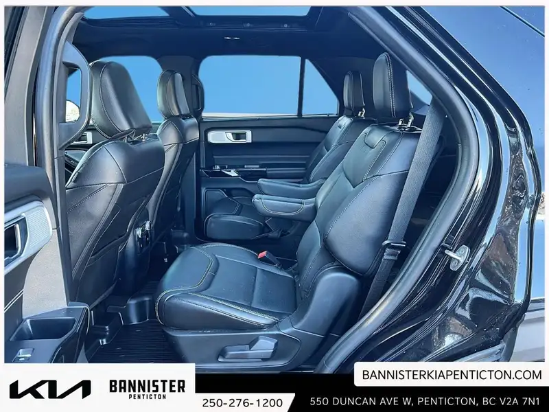 2021 Ford Explorer ST, černá, 81 922 km, dovoz Kanada — foto 10 z 12