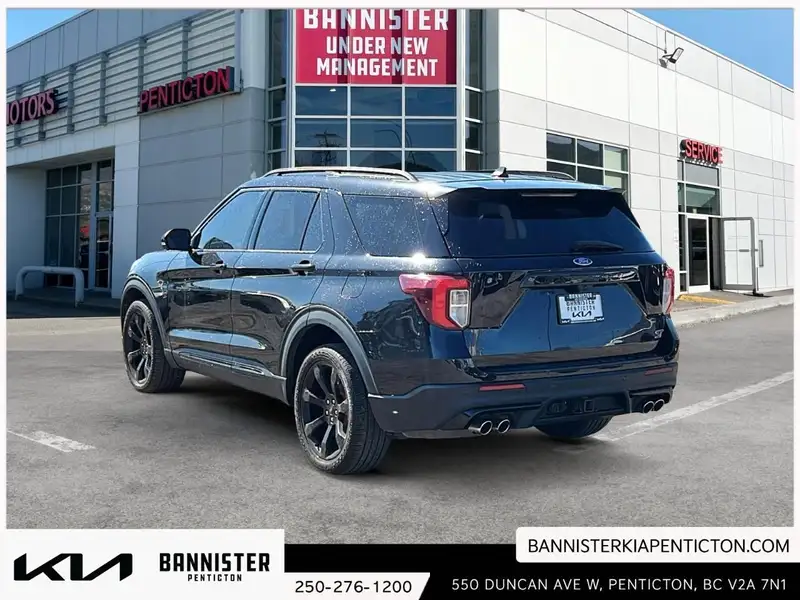 2021 Ford Explorer ST, černá, 81 922 km, dovoz Kanada — foto 4 z 12