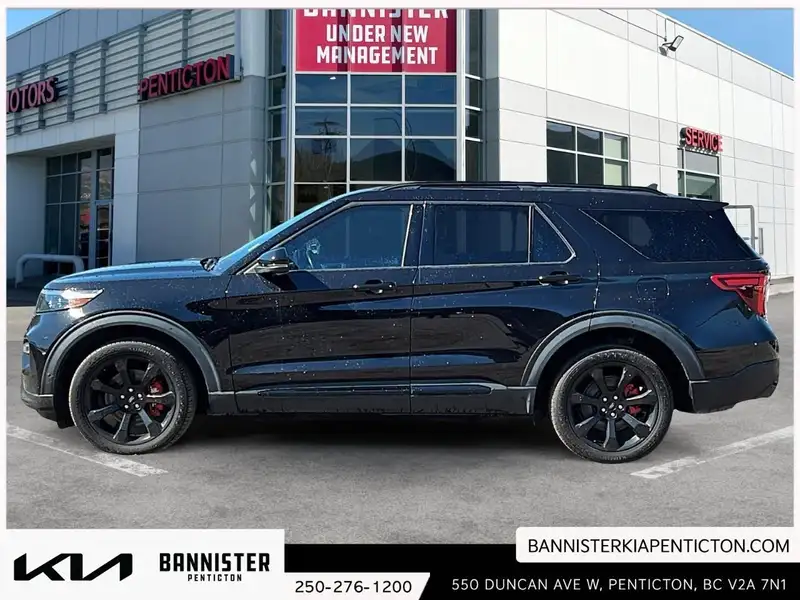 2021 Ford Explorer ST, černá, 81 922 km, dovoz Kanada — foto 5 z 12