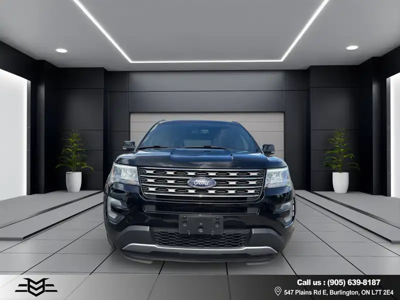2017 Ford Explorer XLT - V6 - Navigation System - Backup Camera !!!!, černá, 130 000 km, dovoz Kanada — foto 2 z 12