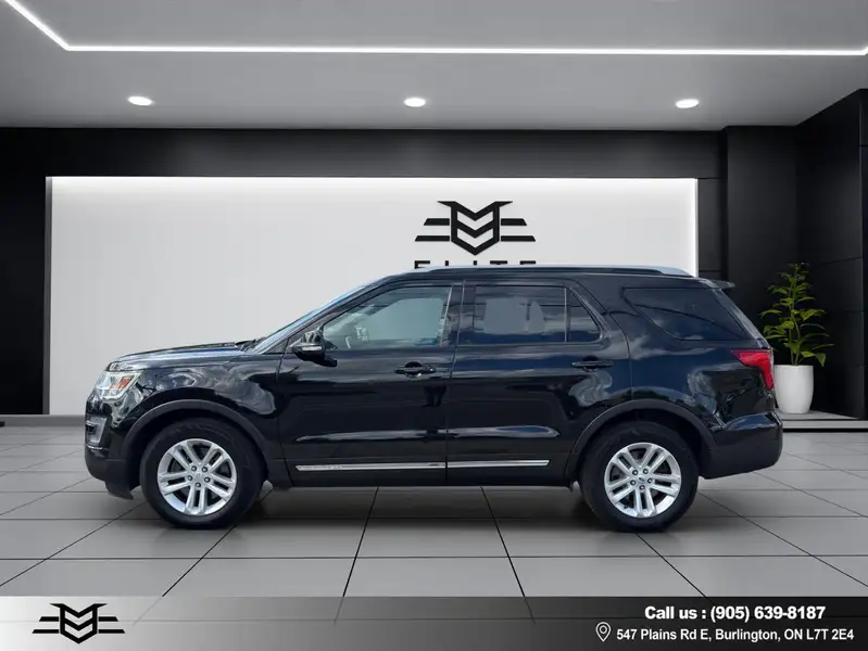 2017 Ford Explorer XLT - V6 - Navigation System - Backup Camera !!!!, černá, 130 000 km, dovoz Kanada — foto 4 z 12