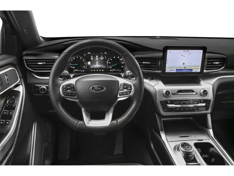 2022 Ford Explorer Timberline, stříbrná, 69 620 km, dovoz Kanada — foto 4 z 11